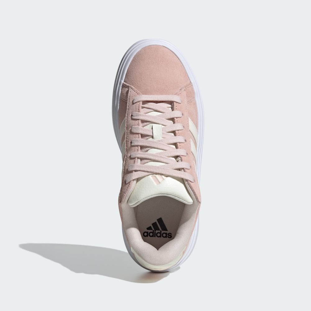 Foto 4 | Tenis Adidas Grand Court Platforma Adidas Rosa Mujer