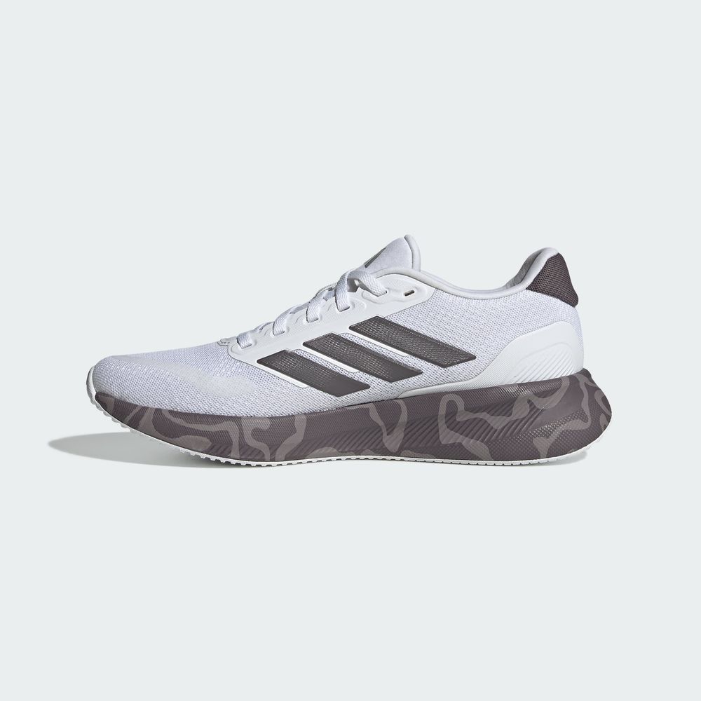 Foto 4 pulgar | Tenis De Running Runfalcon 5 Adidas Blanco Mujer