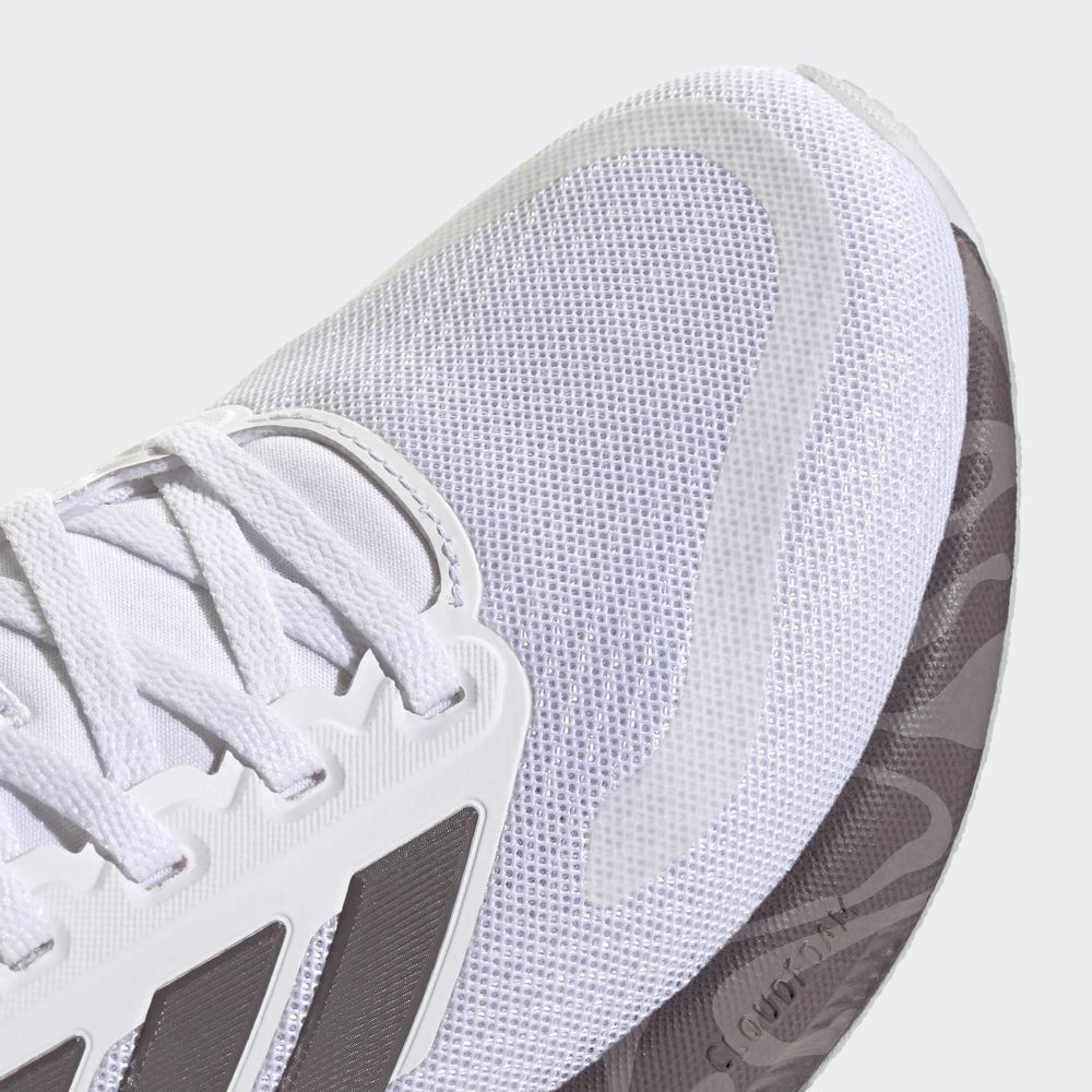 Foto 9 pulgar | Tenis De Running Runfalcon 5 Adidas Blanco Mujer