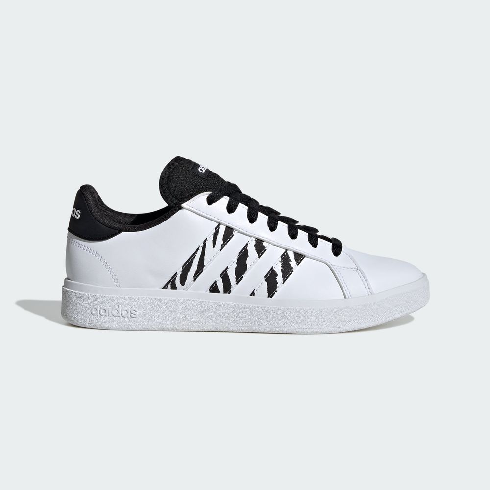 Foto 3 pulgar | Grand Court Base 2.0 Adidas Blanco Mujer