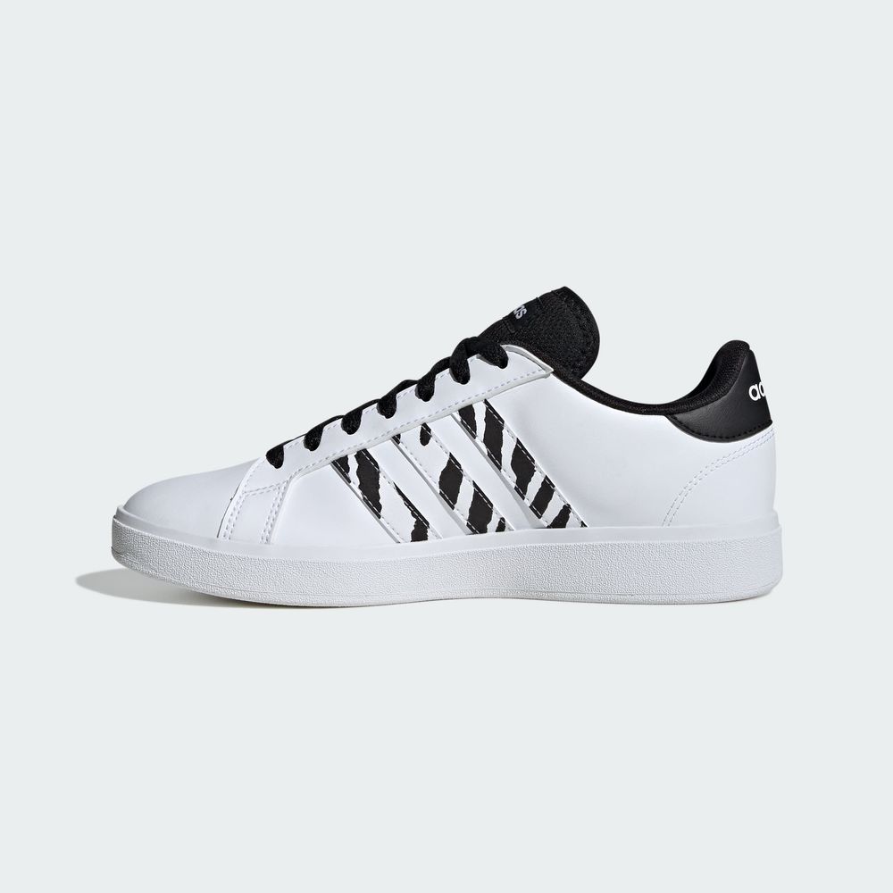 Foto 4 pulgar | Grand Court Base 2.0 Adidas Blanco Mujer