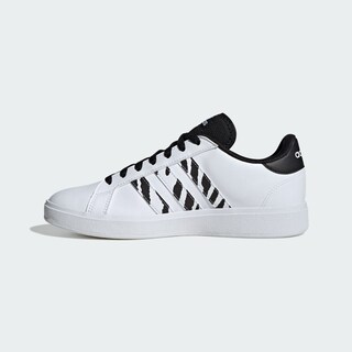 Foto 3 | Grand Court Base 2.0 Adidas Blanco Mujer