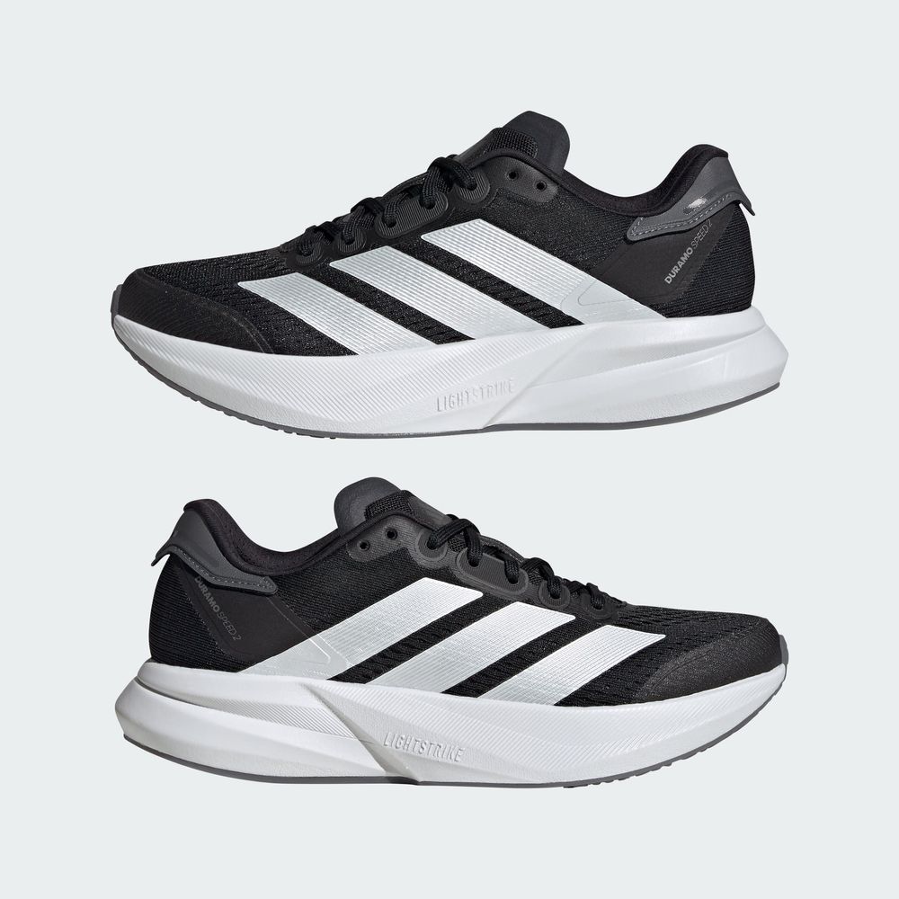 Foto 9 pulgar | Tenis Running Duramo Speed 2 Adidas Negro para Mujer