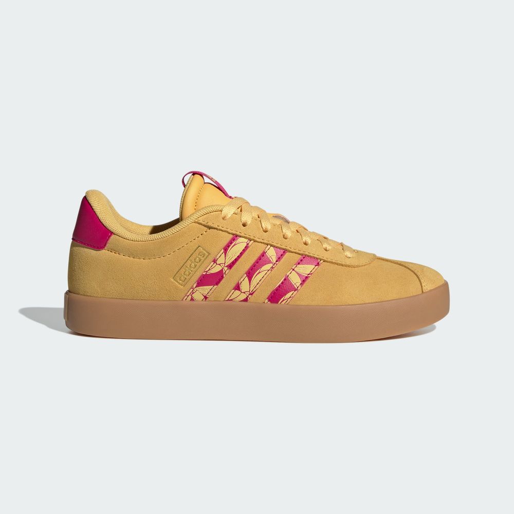 Foto 3 pulgar | Tenis Vl Court 3.0 Adidas Amarillos para Mujer