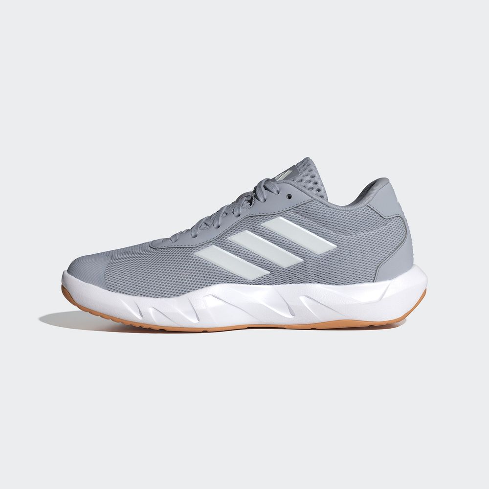 Foto 4 pulgar | Tenis de Entrenamiento Adidas Amplimove Gris