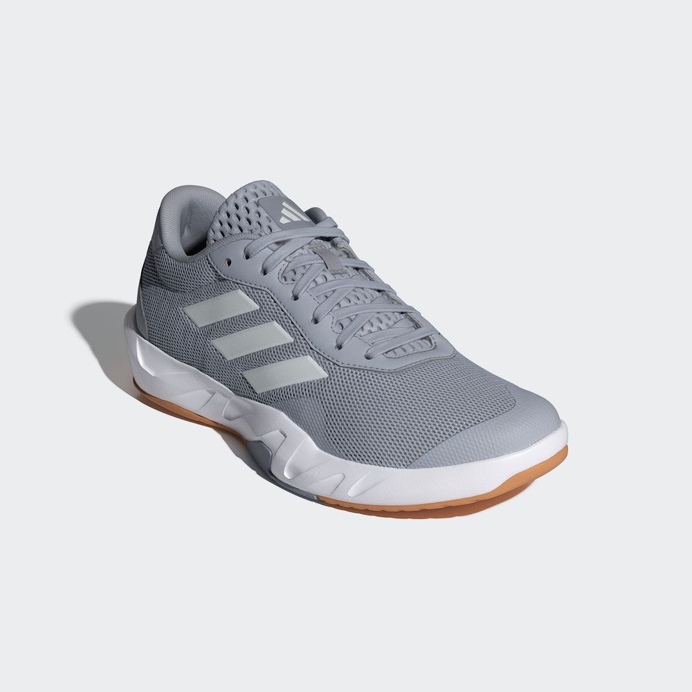 Foto 7 pulgar | Tenis de Entrenamiento Adidas Amplimove Gris