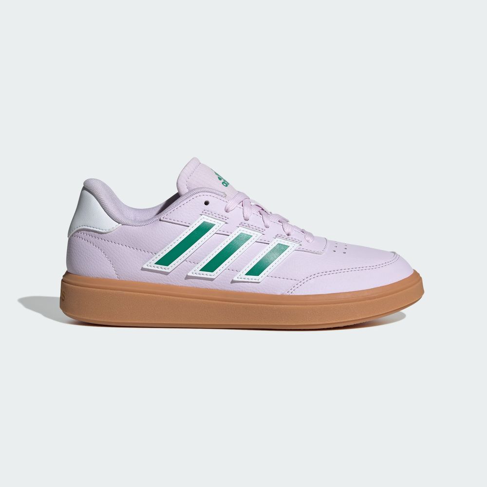 Foto 3 pulgar | Tenis Courtblock Adidas Violeta para Mujer