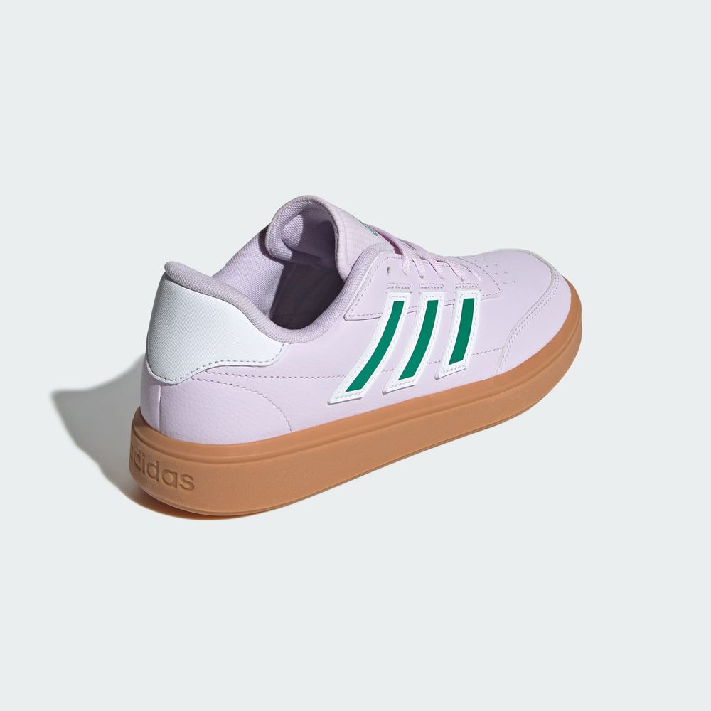 Foto 8 pulgar | Tenis Courtblock Adidas Violeta para Mujer
