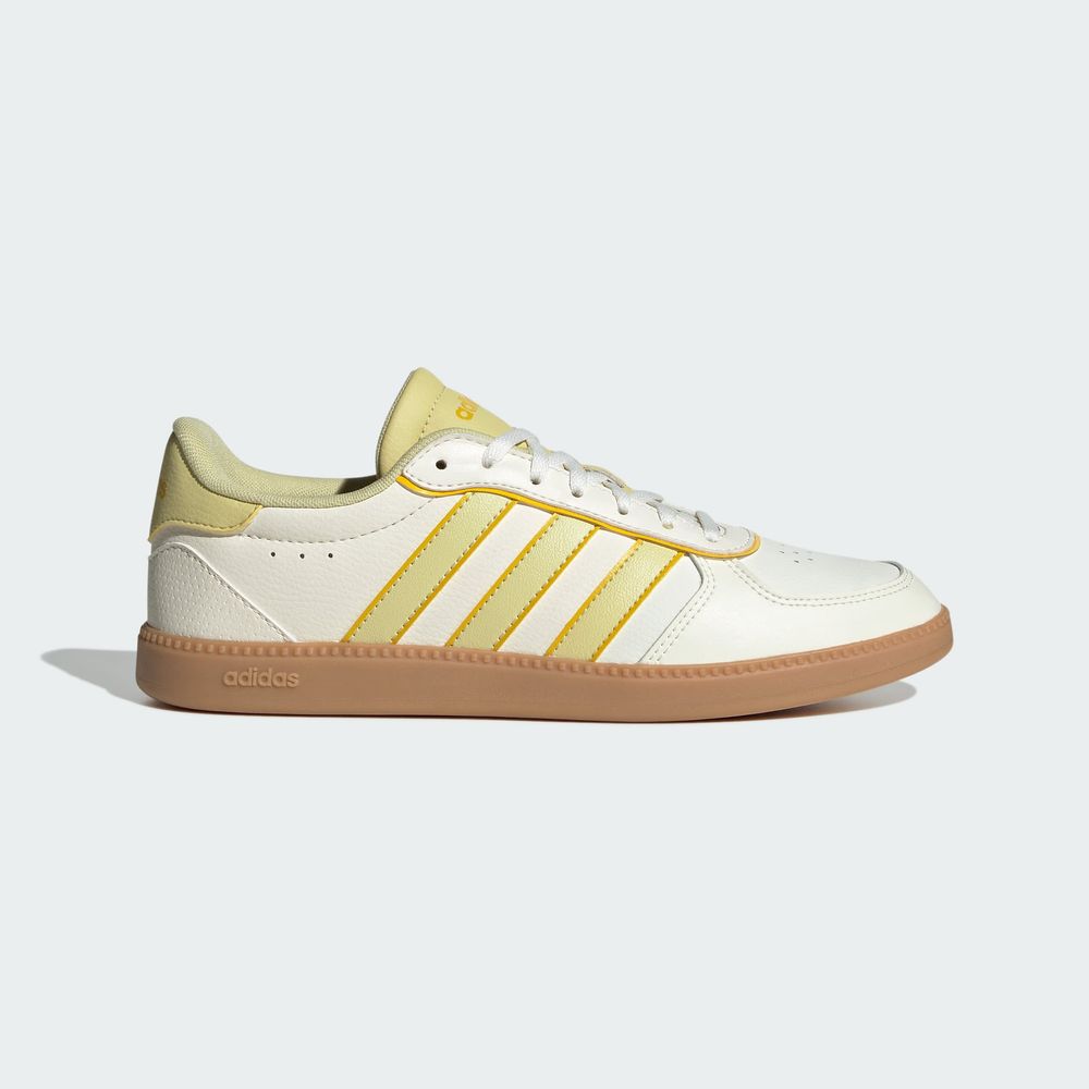 Foto 3 pulgar | Tenis Breaknet Sleek Adidas Blanco Mujer