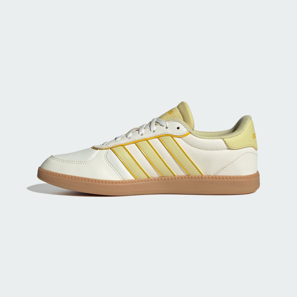 Foto 4 pulgar | Tenis Breaknet Sleek Adidas Blanco Mujer