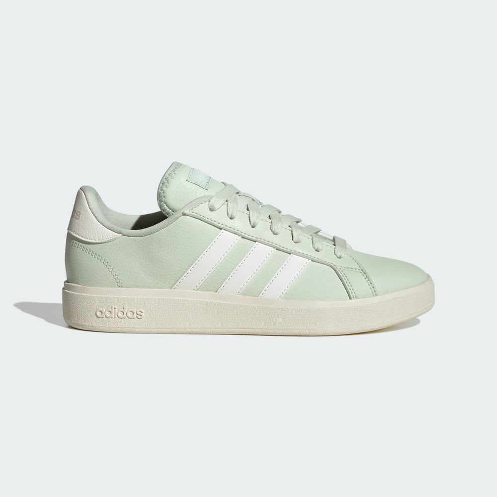 Foto 3 pulgar | Tenis Grand Court Base 2.0 Adidas Verde para Mujer