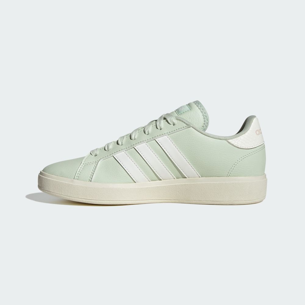 Foto 4 pulgar | Tenis Grand Court Base 2.0 Adidas Verde para Mujer