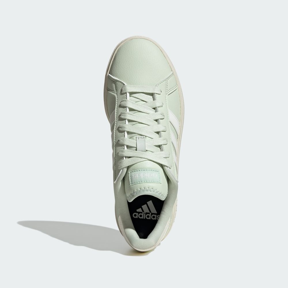Foto 5 pulgar | Tenis Grand Court Base 2.0 Adidas Verde para Mujer