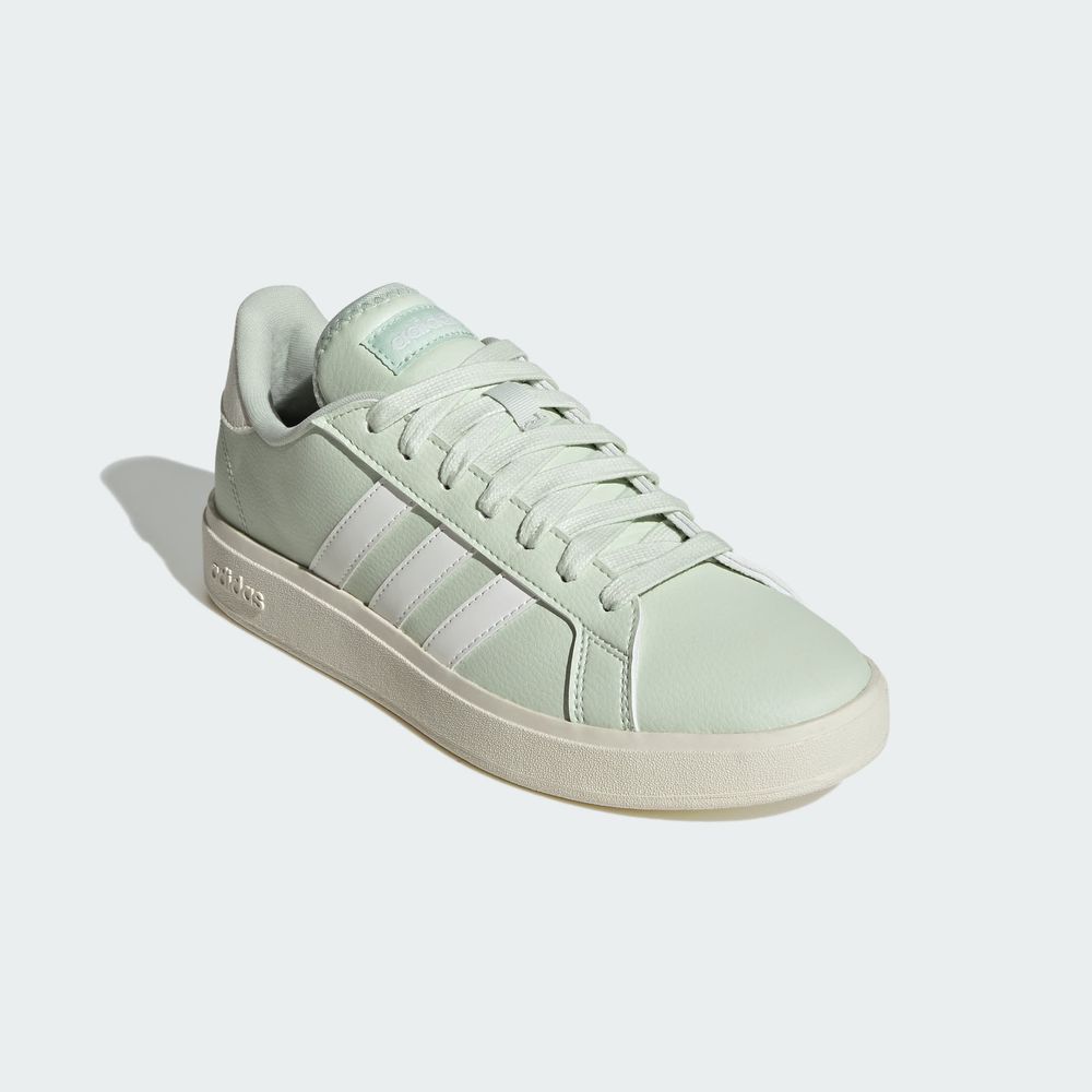 Foto 7 pulgar | Tenis Grand Court Base 2.0 Adidas Verde para Mujer