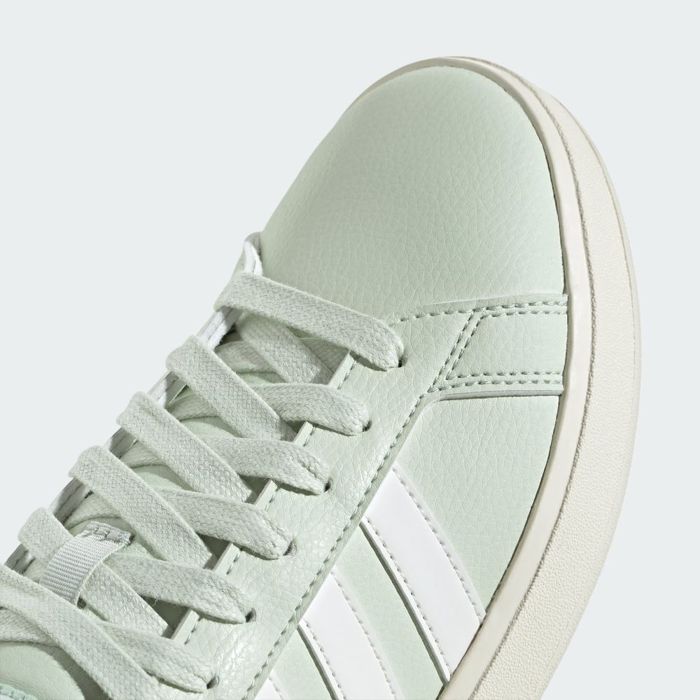 Foto 9 pulgar | Tenis Grand Court Base 2.0 Adidas Verde para Mujer