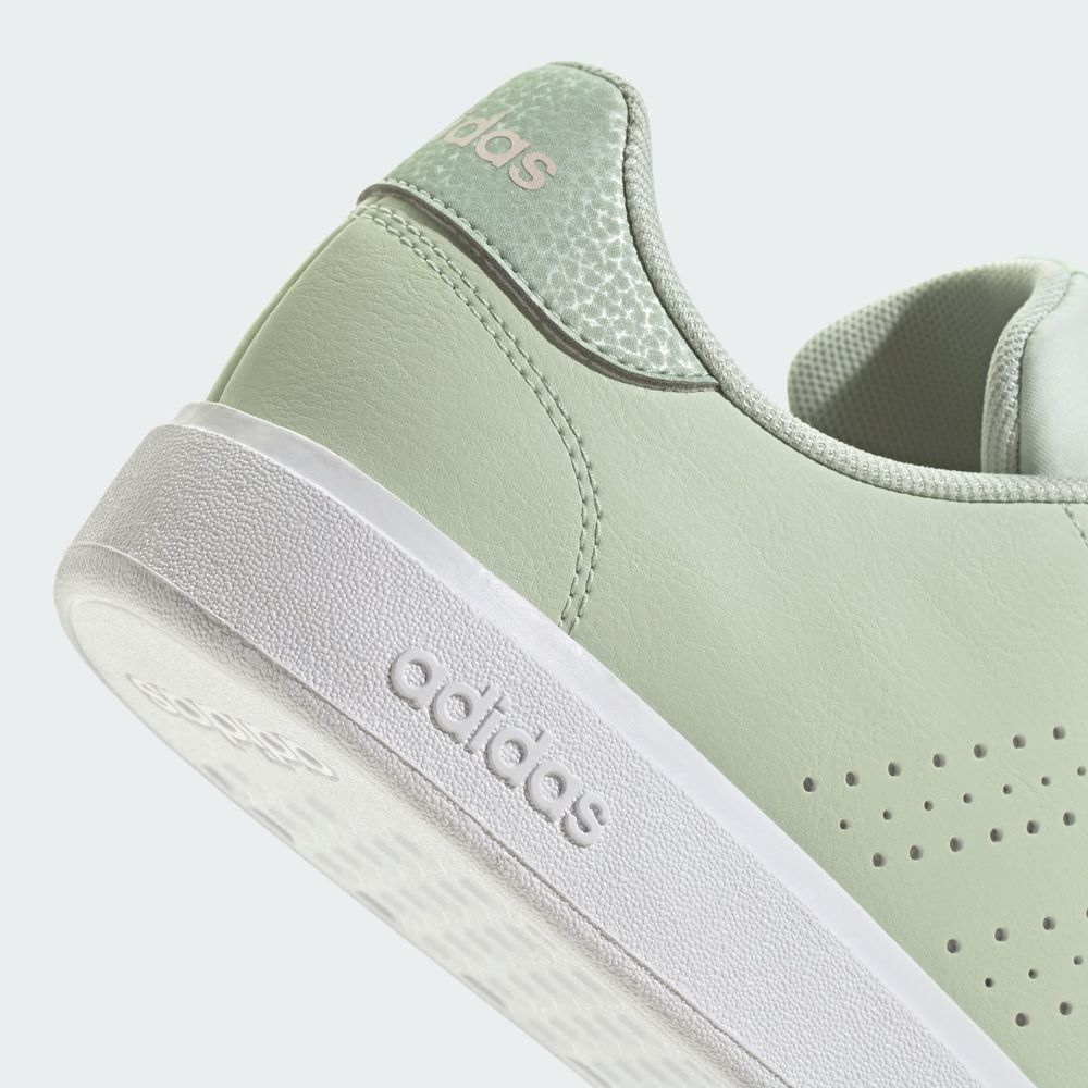 Foto 8 | Tenis Advantage Base 2.0 Adidas Verde para Mujer