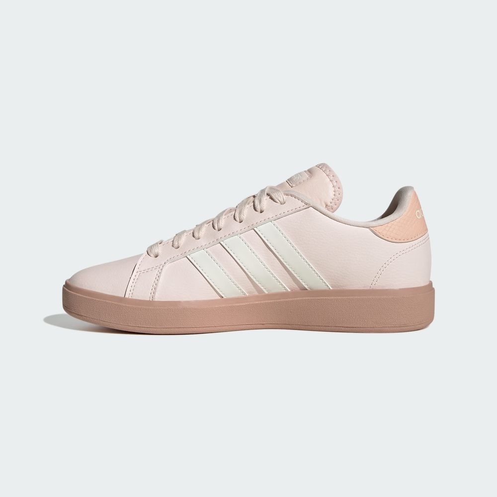 Foto 4 pulgar | Tenis Grand Court Base 2.0 Adidas Rosas para Mujer