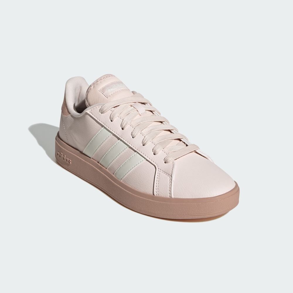 Foto 7 pulgar | Tenis Grand Court Base 2.0 Adidas Rosas para Mujer