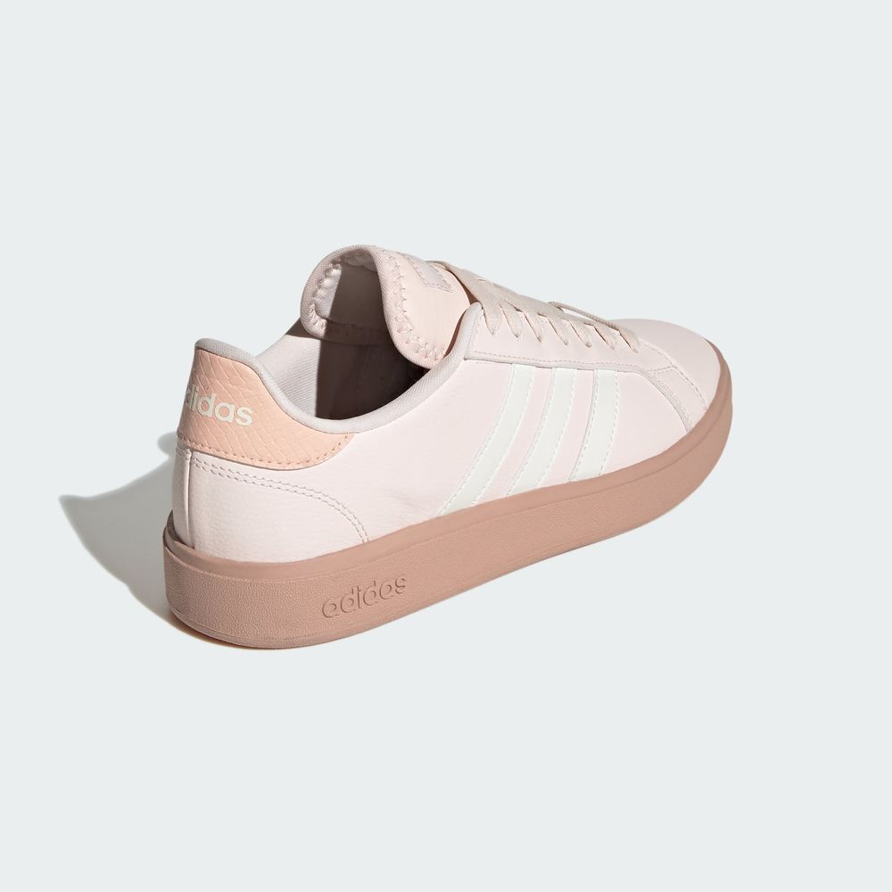 Foto 8 pulgar | Tenis Grand Court Base 2.0 Adidas Rosas para Mujer