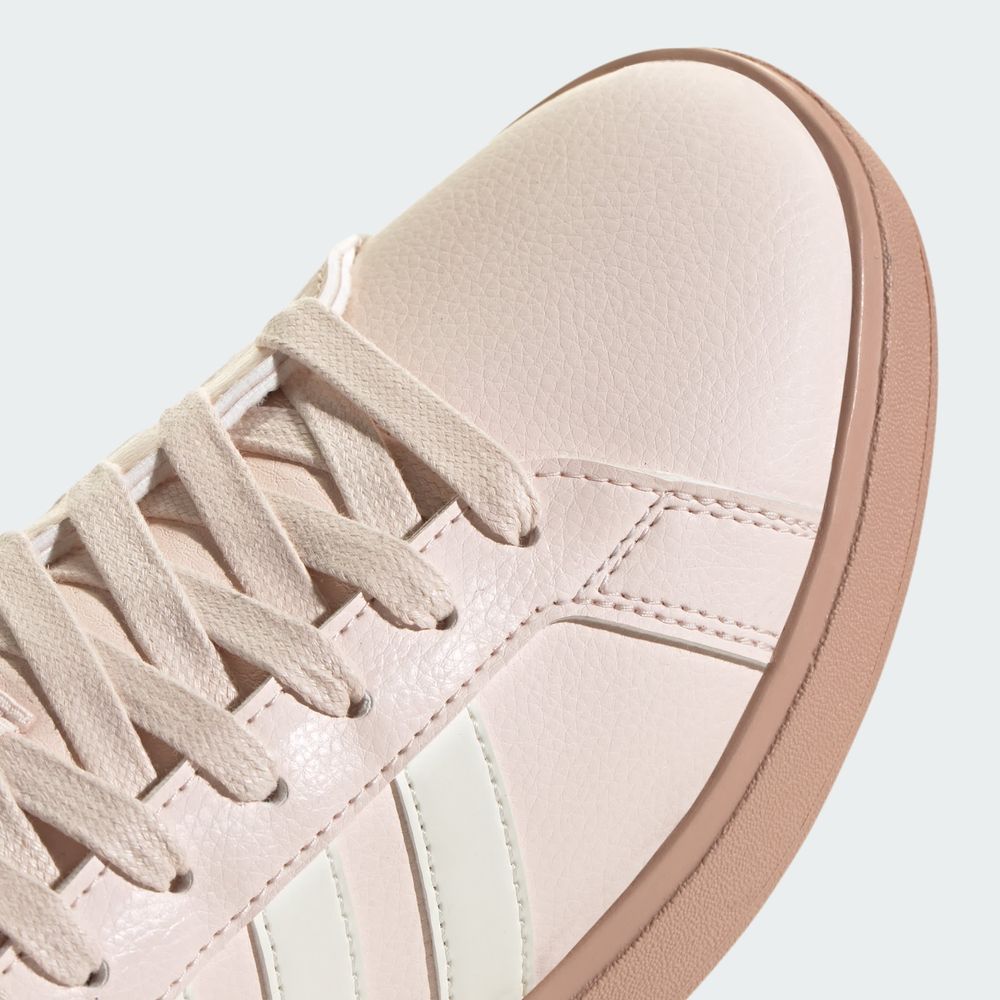 Foto 9 pulgar | Tenis Grand Court Base 2.0 Adidas Rosas para Mujer