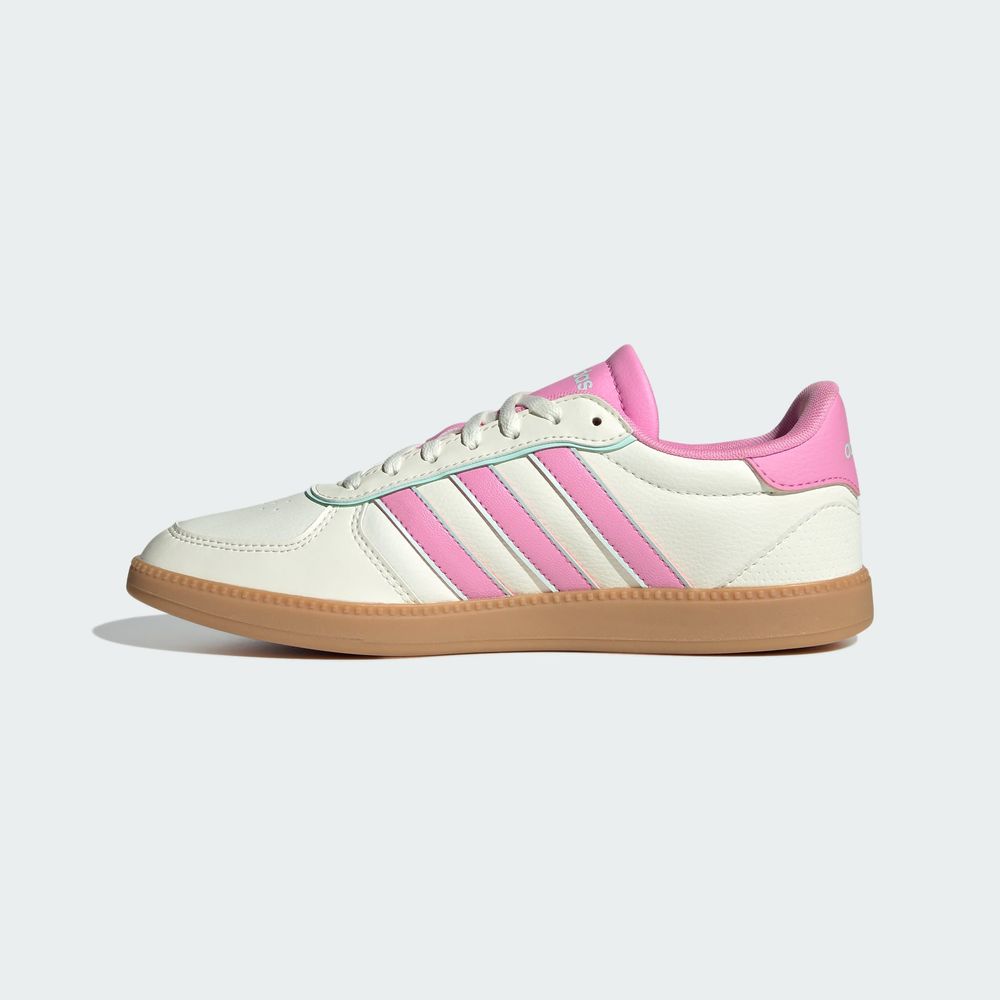 Foto 4 pulgar | Tenis Breaknet Sleek Adidas Blanco Mujer