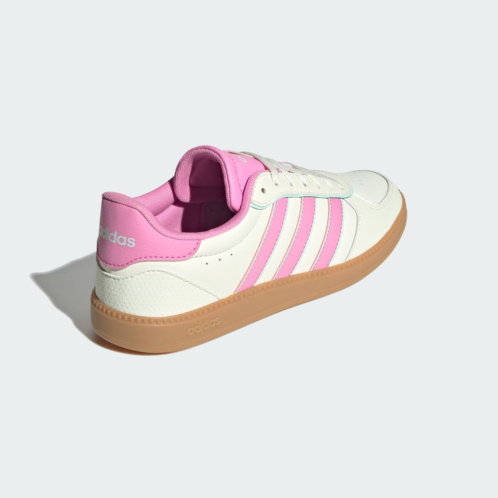Foto 8 pulgar | Tenis Breaknet Sleek Adidas Blanco Mujer