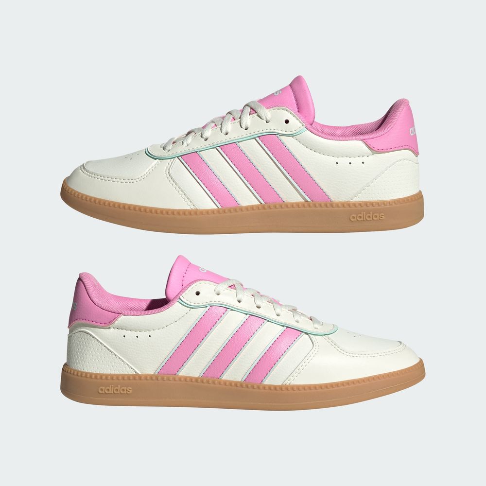 Foto 9 pulgar | Tenis Breaknet Sleek Adidas Blanco Mujer