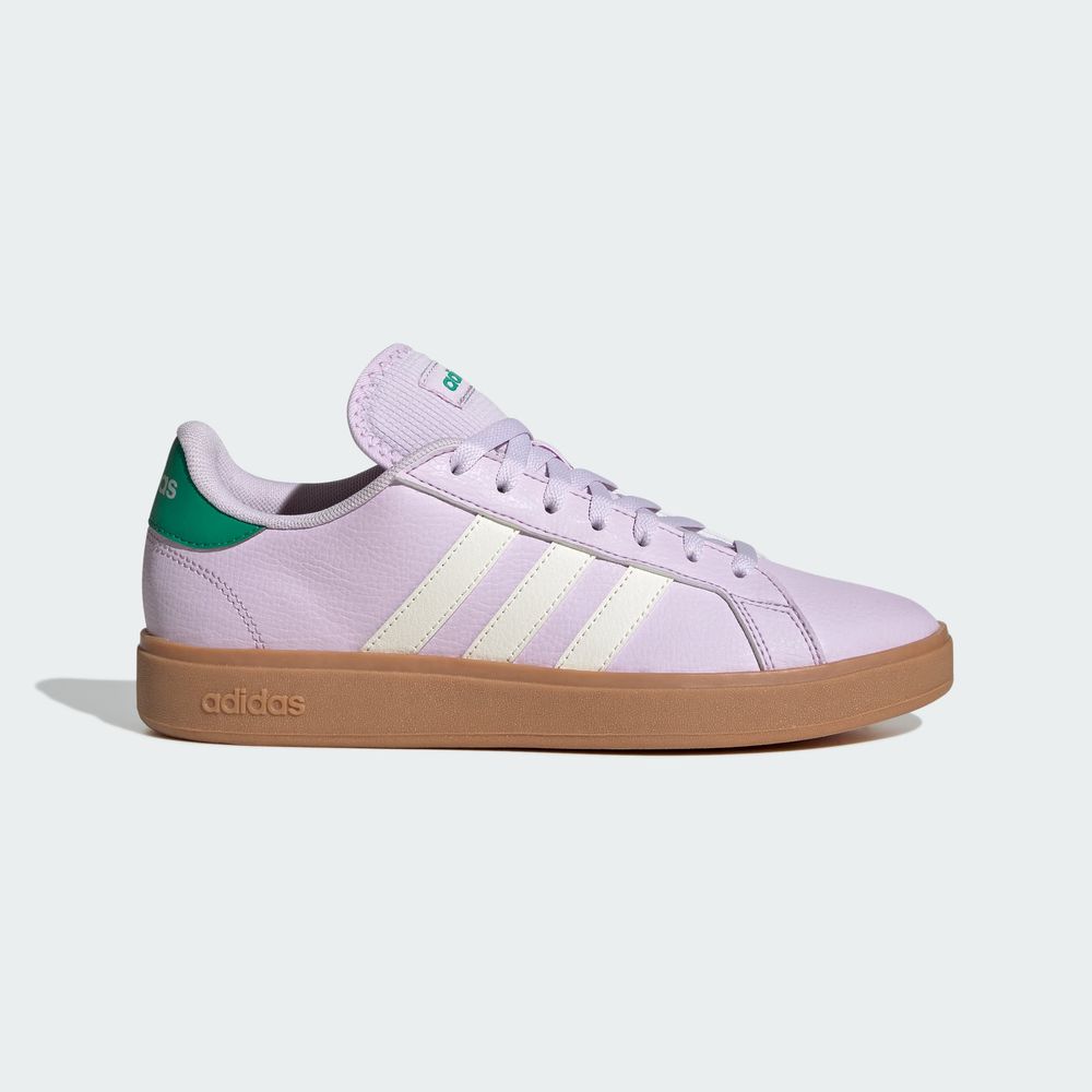 Foto 3 pulgar | Tenis Grand Court Base 2.0 Adidas Violeta para Mujer
