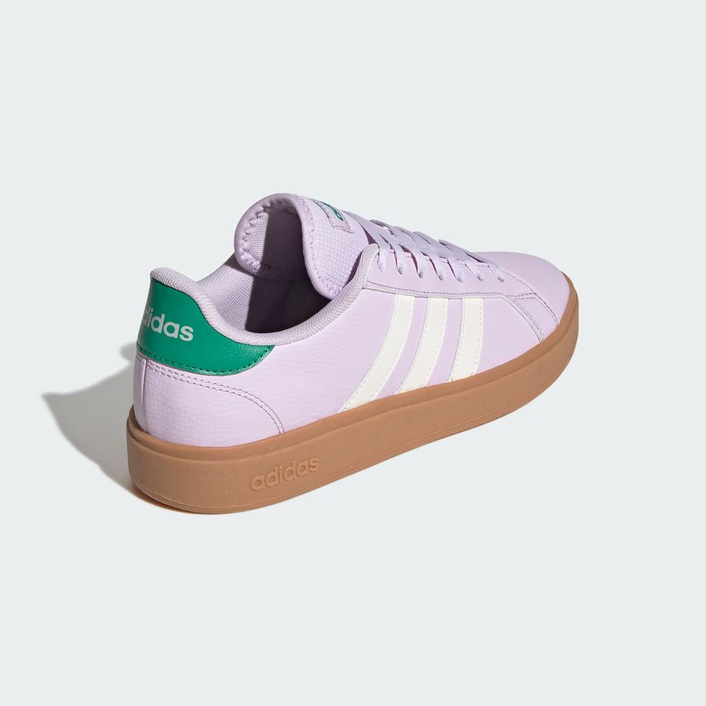 Foto 8 pulgar | Tenis Grand Court Base 2.0 Adidas Violeta para Mujer