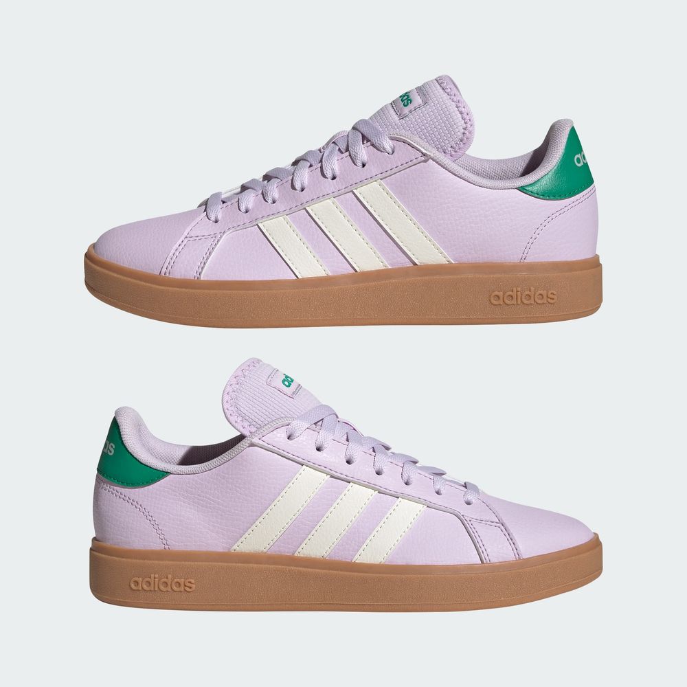 Foto 9 pulgar | Tenis Grand Court Base 2.0 Adidas Violeta para Mujer