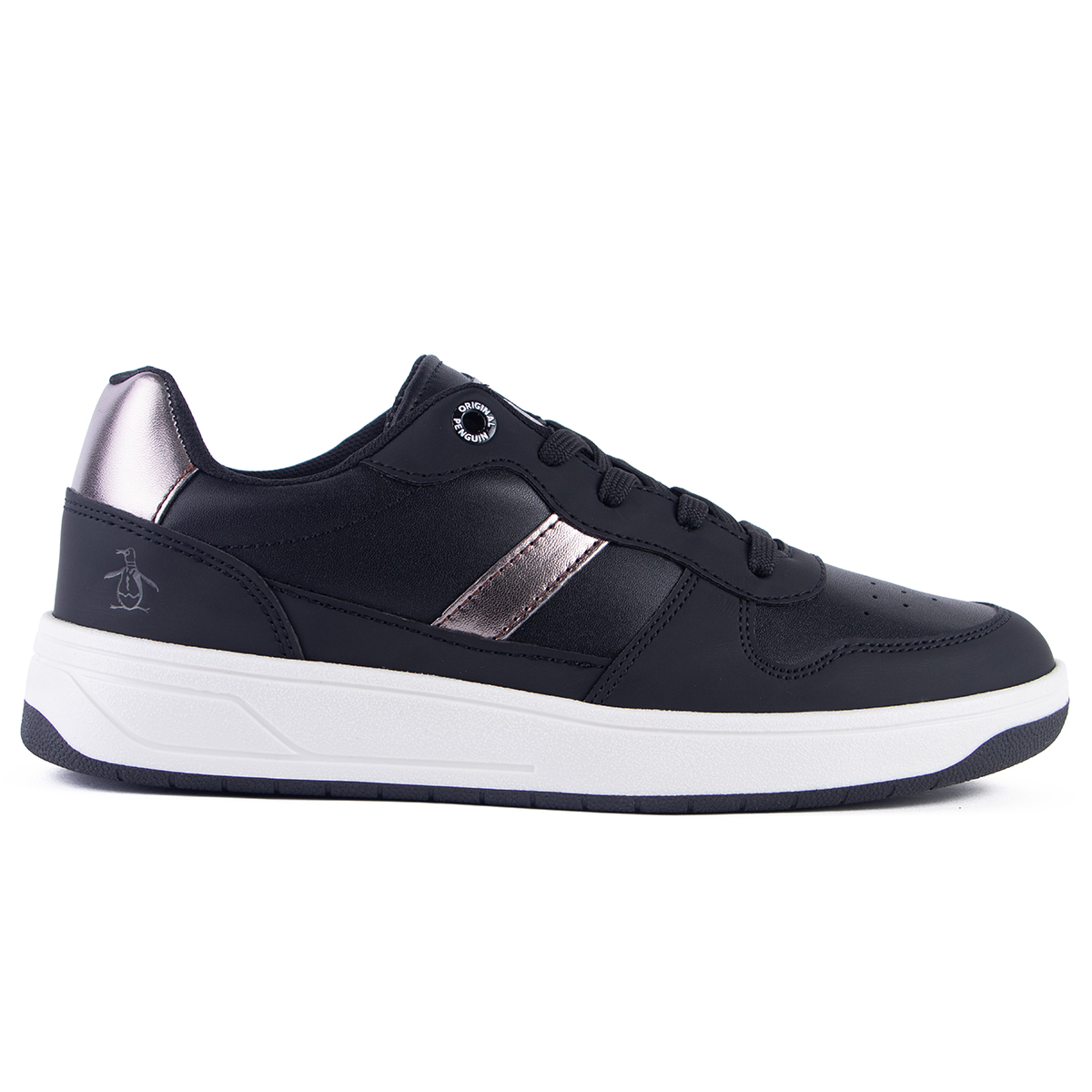 Foto 3 pulgar | Tenis Original Penguin Style Elsie Negro