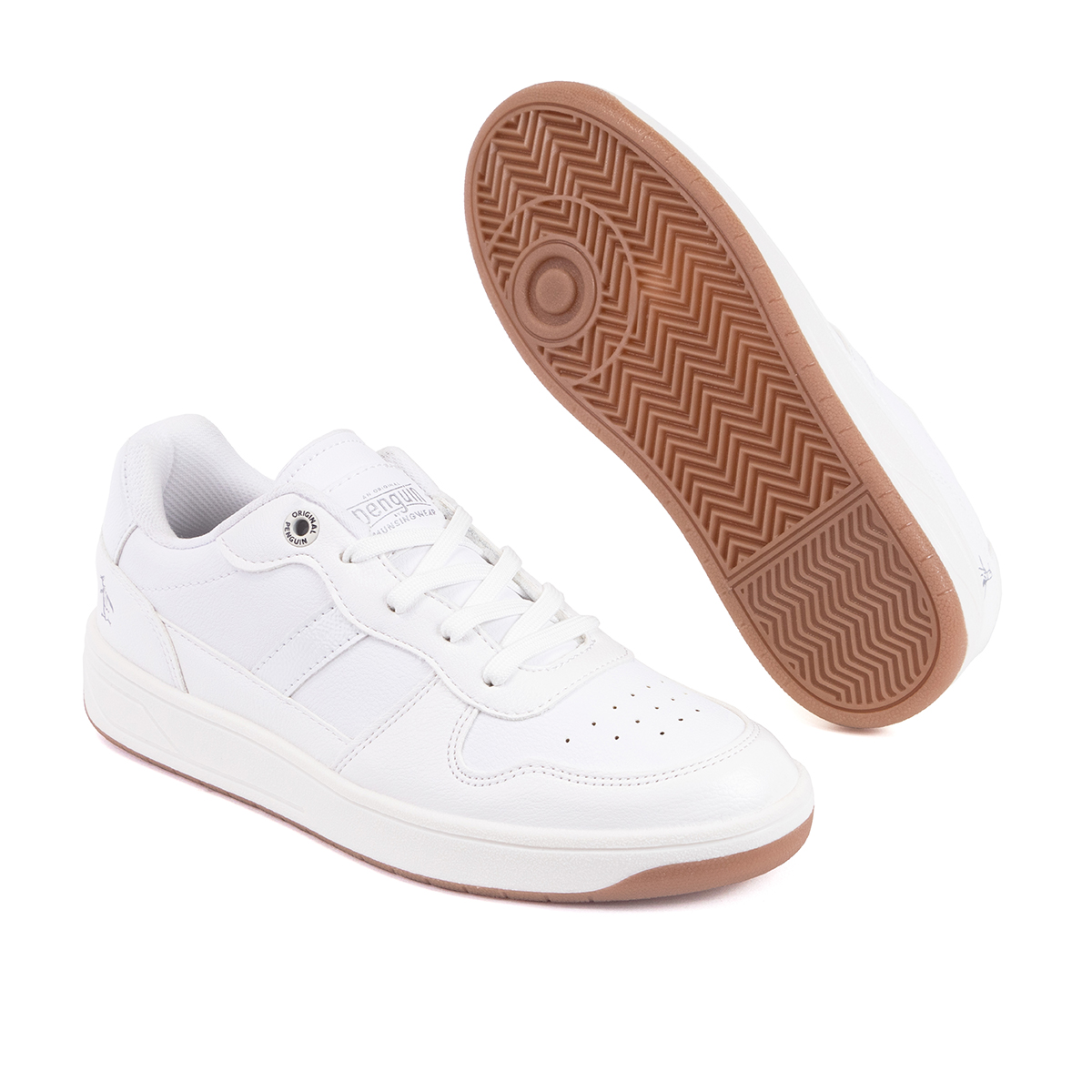 Foto 2 pulgar | Tenis Original Penguin Style Elsie Blanco