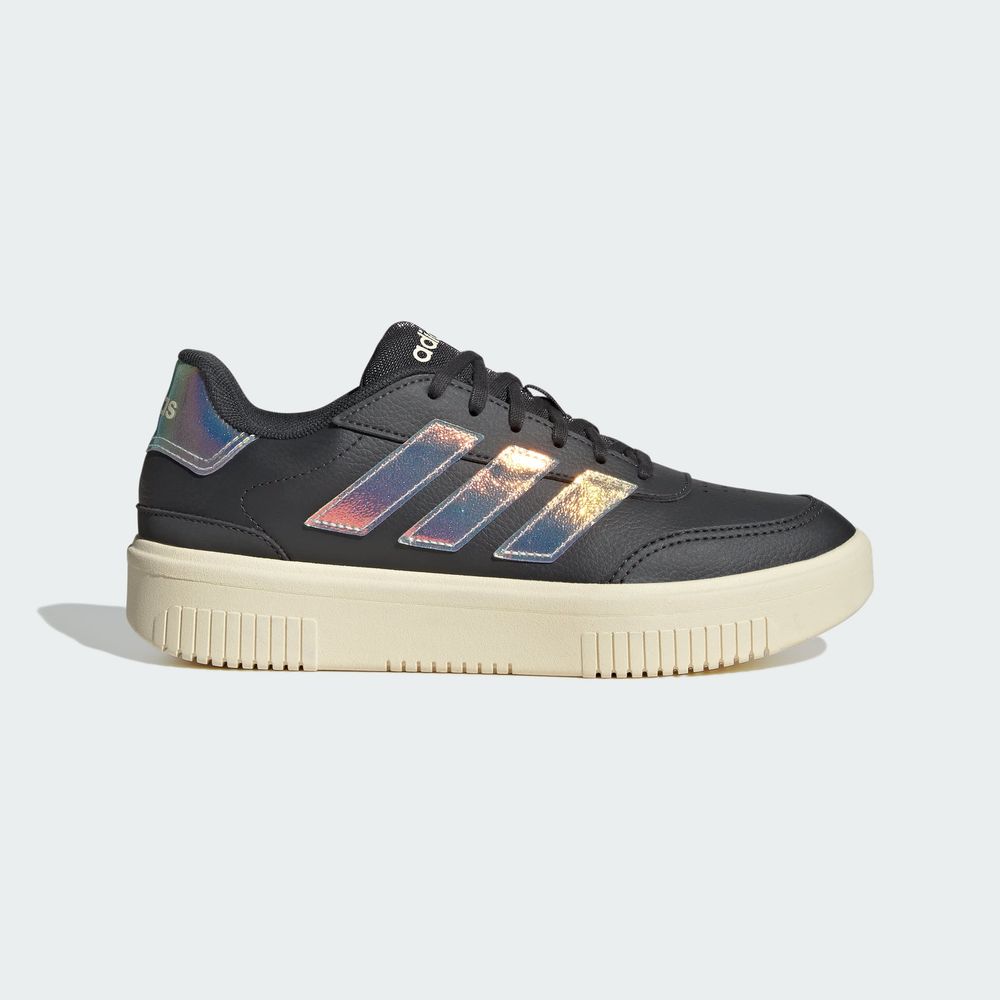 Foto 3 pulgar | Tenis Adidas Courtblock Gris para Mujer