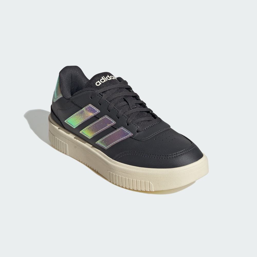 Foto 7 pulgar | Tenis Adidas Courtblock Gris para Mujer