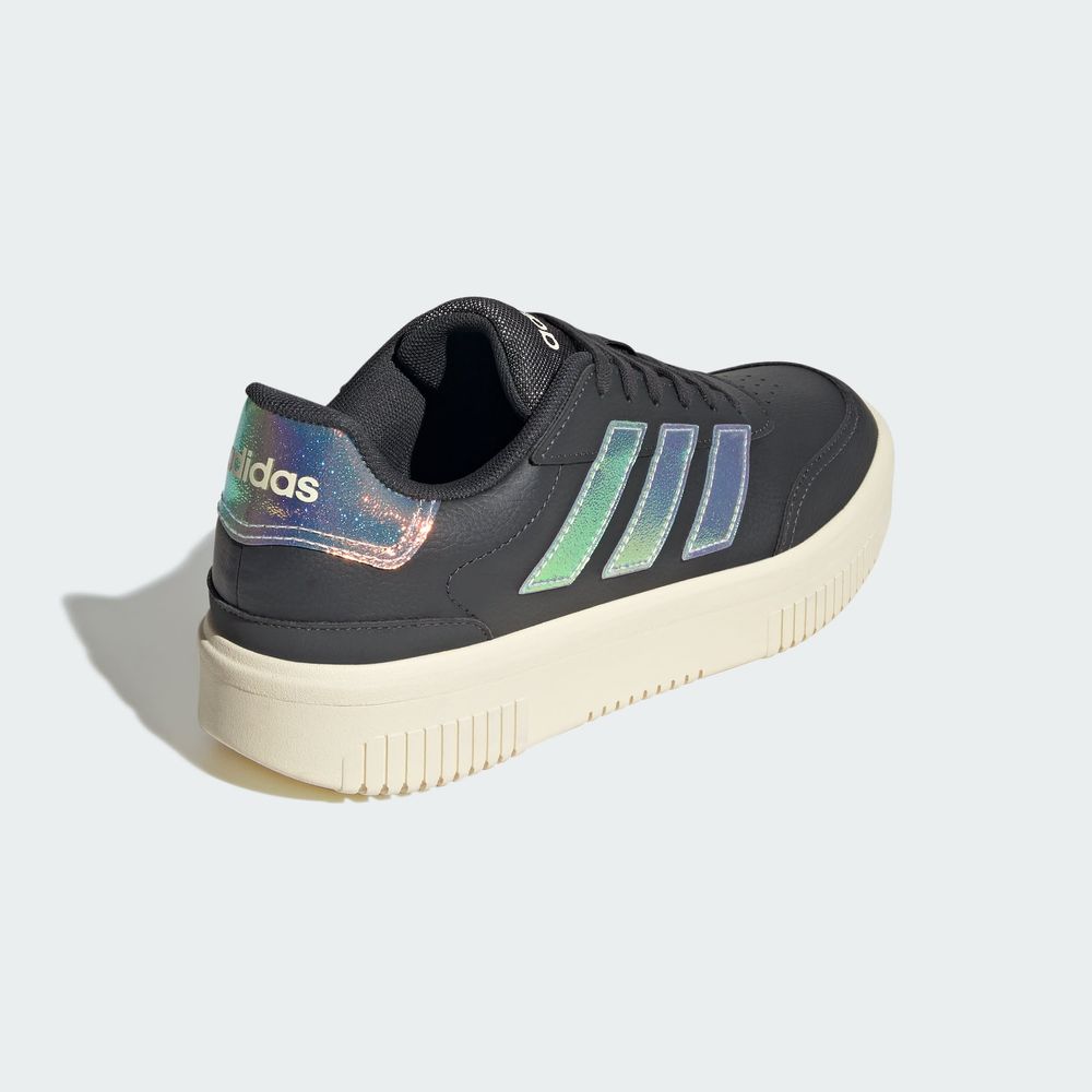 Foto 8 pulgar | Tenis Adidas Courtblock Gris para Mujer