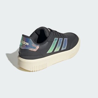 Foto 7 | Tenis Adidas Courtblock Gris para Mujer