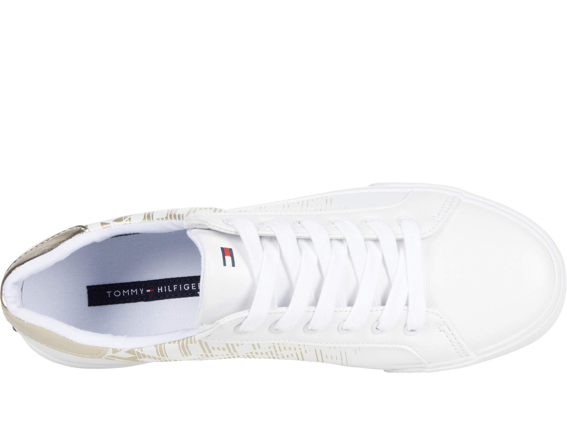 Foto 3 pulgar | Tenis Tommy Hilfiger Loura3 Blancs para Mujer - Venta Internacional