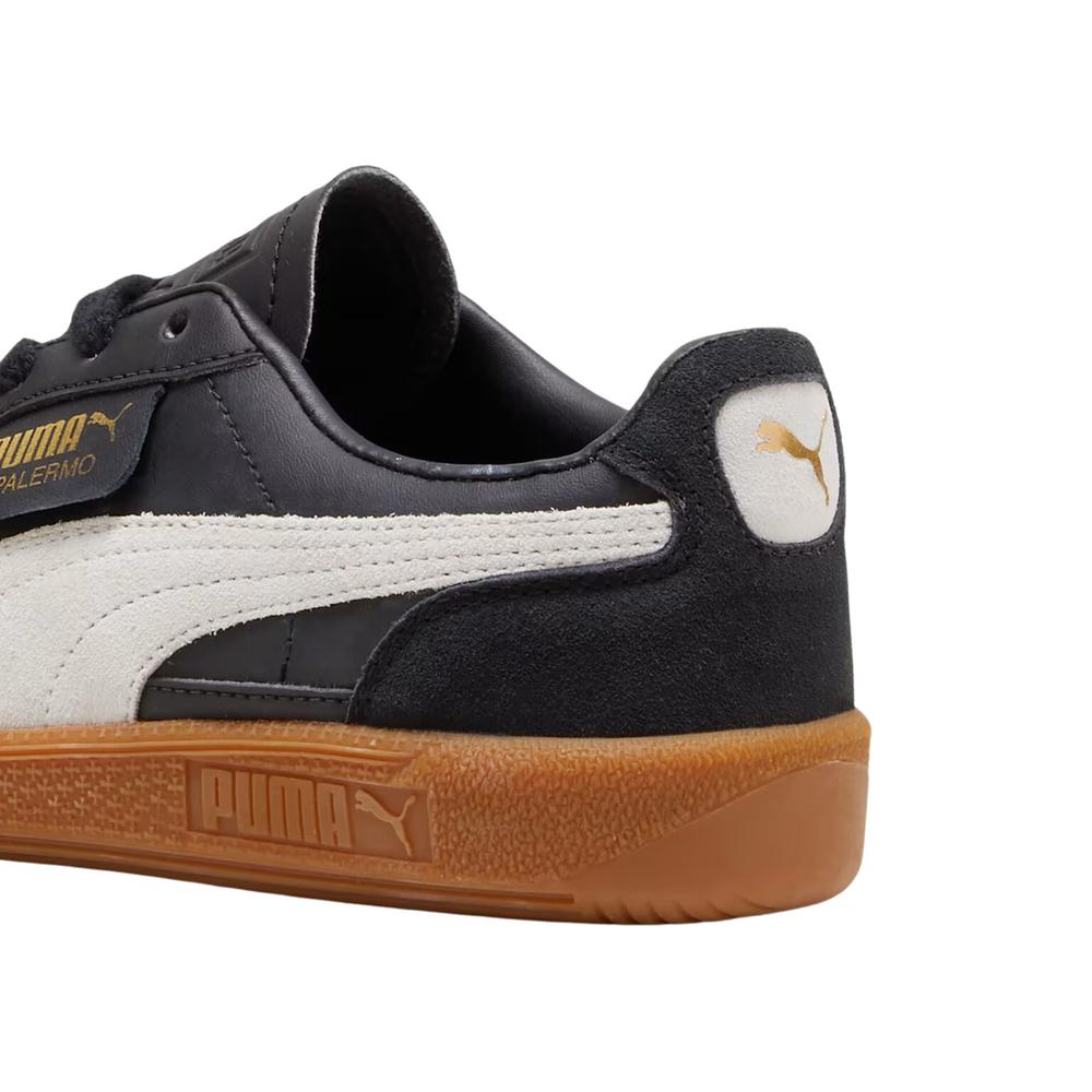Foto 4 pulgar | Tenis Puma Palermo Lth Jr Mujer Moderno Negro
