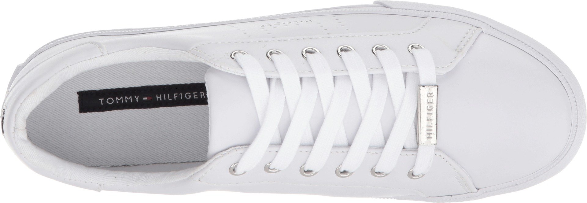 Foto 3 pulgar | Tenis Tommy Hilfiger Lustern Blancos para Mujer - Venta Internacional