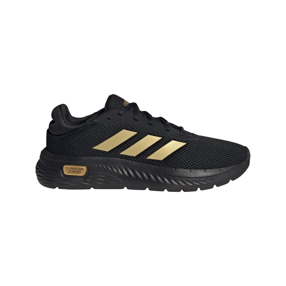 Foto 2 pulgar | Tenis Cloudfoam Comfy Adidas Negro Mujer