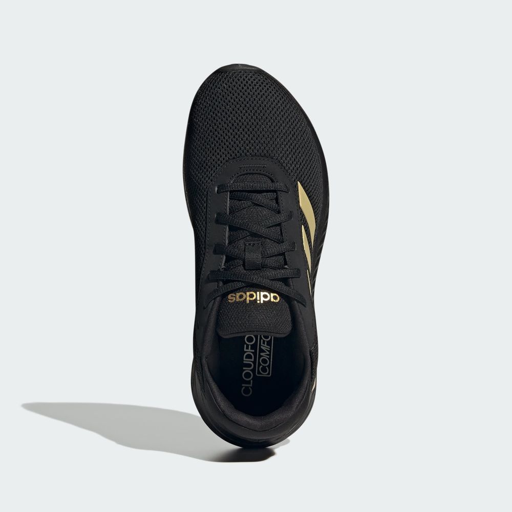 Foto 5 pulgar | Tenis Cloudfoam Comfy Adidas Negro Mujer