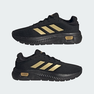 Foto 8 | Tenis Cloudfoam Comfy Adidas Negro Mujer