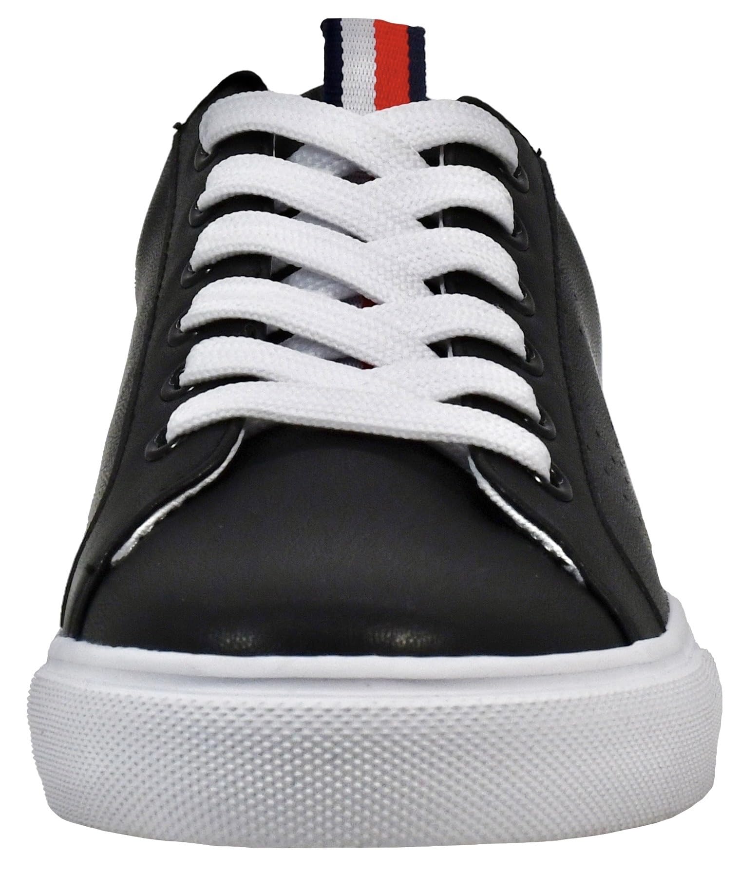Foto 3 pulgar | Tenis Tommy Hilfiger Lamiss de Piel Sintética Negra para Mujer - Venta Internacional
