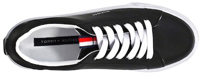 Foto 6 | Tenis Tommy Hilfiger Lamiss de Piel Sintética Negra para Mujer - Venta Internacional