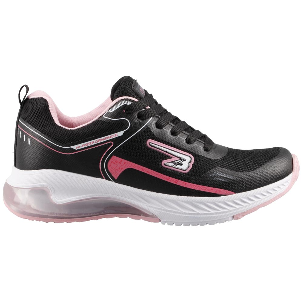 Foto 3 pulgar | Tenis Deportivos Dama Benn Sport 925 Negro/rosa Talla 22 A 26.5 M