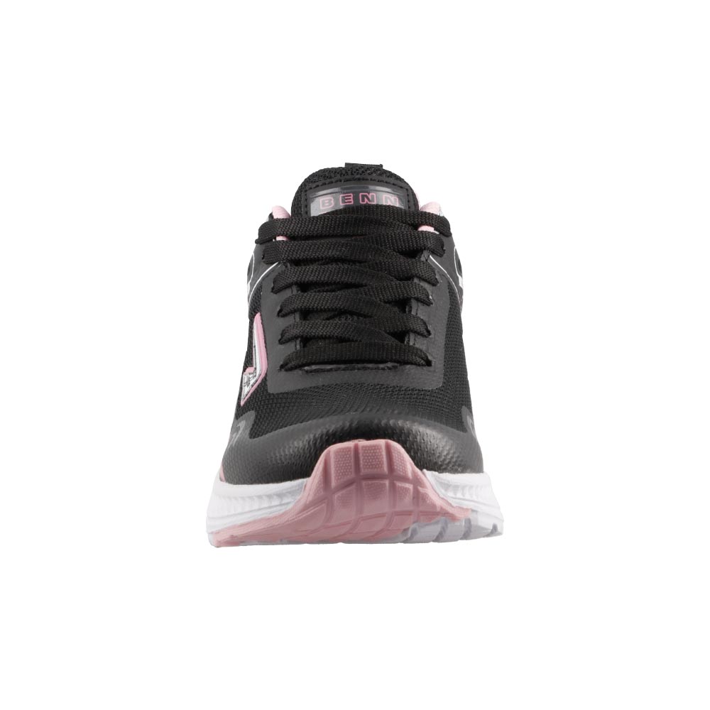 Foto 6 pulgar | Tenis Deportivos Dama Benn Sport 925 Negro/rosa Talla 22 A 26.5 M