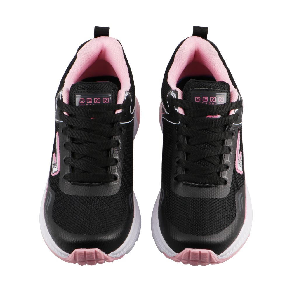 Foto 7 pulgar | Tenis Deportivos Dama Benn Sport 925 Negro/rosa Talla 22 A 26.5 M