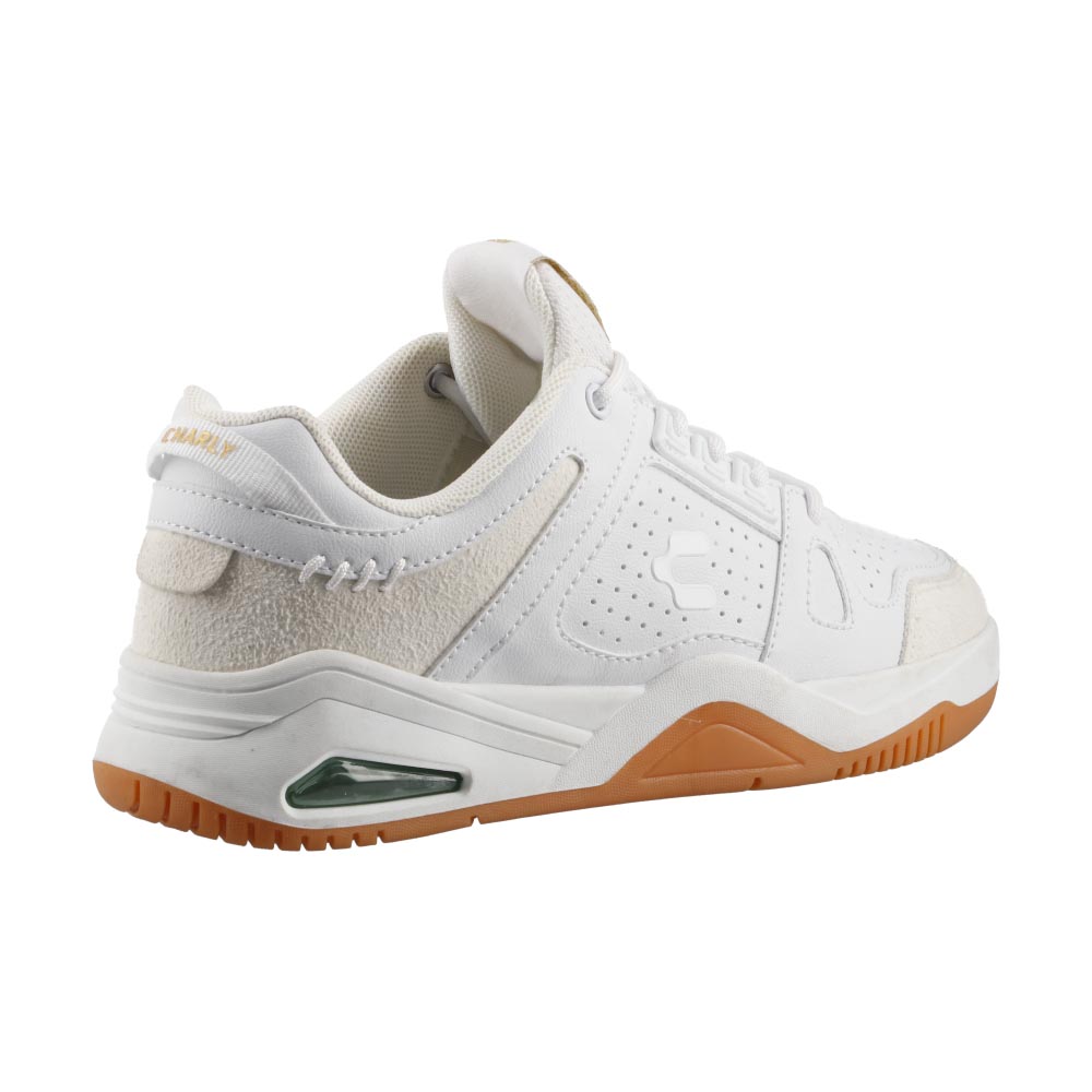 Foto 4 pulgar | Tenis Dama Charly 59336 Blanco/oro Tenis Casual Urbano Mujer Talla 22 A 27 E