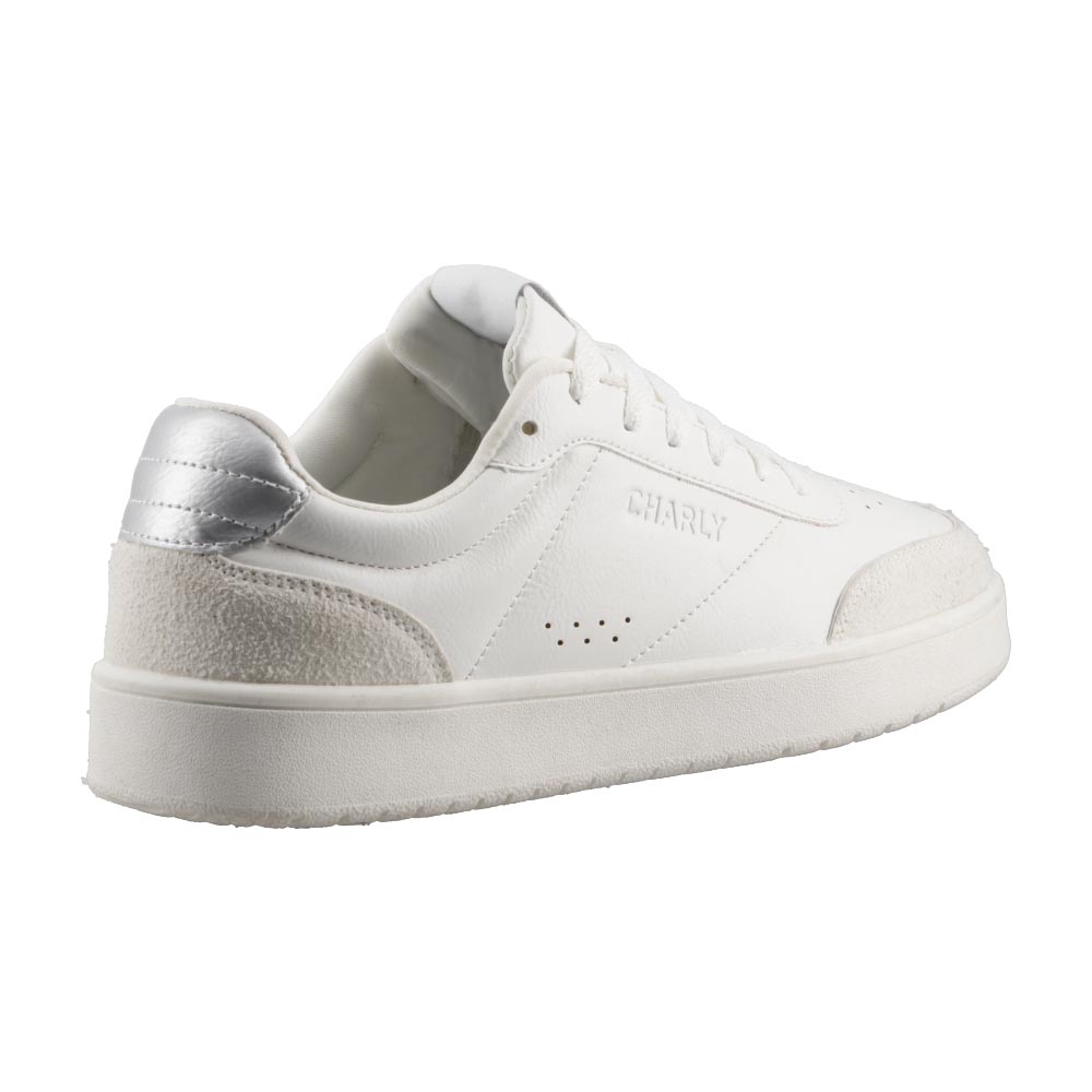 Foto 3 | Tenis Dama Charly 43017 Blanco Tenis Casual Mujer Talla 22 A 27 E