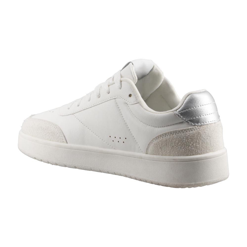 Foto 5 pulgar | Tenis Dama Charly 43017 Blanco Tenis Casual Mujer Talla 22 A 27 E